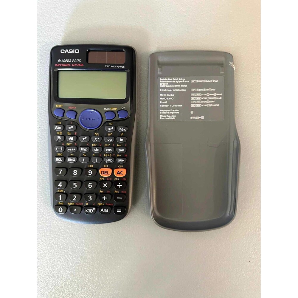 Casio fx-300ES Natural Display - Two Way Power Scientific Calculator